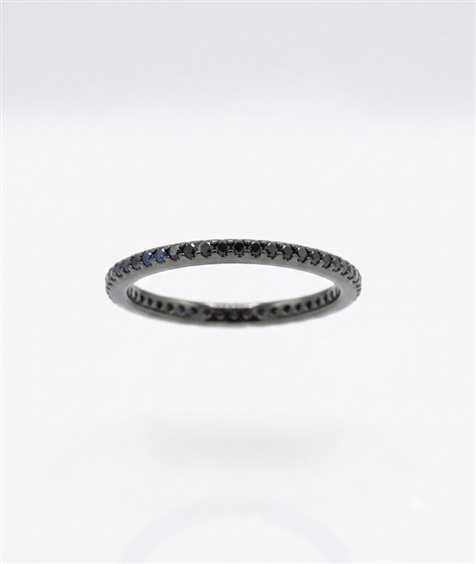 Anello Galli Pietro Gioielli Donna in Oro Diamante Black 0.34 Ct 100NR - 100NR